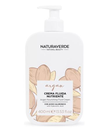 NATURAVERDE Argan Nourishing Creamlide Cream for Body 400ml - Buy Online on GoSupps.com