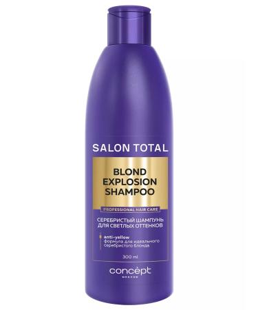 CONCEPT MOSCOW Silver shampoo for blond hair 300 ml - Buy Online on GoSupps.com