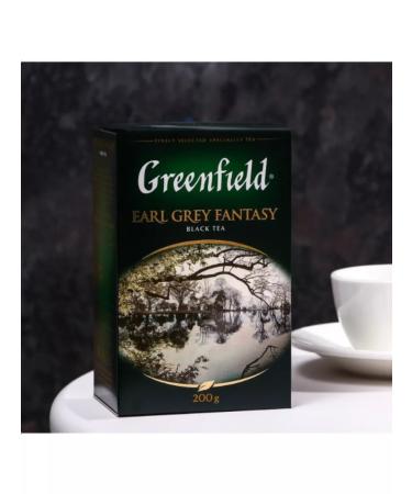 Greenfield Black leaf tea Earl Grey Fantasy 1 kg - Buy Online on GoSupps.com