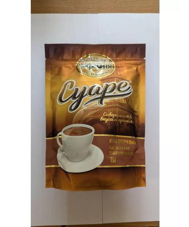 Moscow Coffee Shop on Shares Coffee soluble MKNP Suare 75g - 2 pcs - Buy Online on GoSupps.com