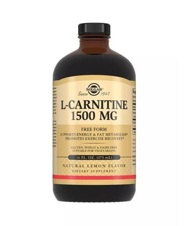 Solgar liquid L-carnitine 473 ml