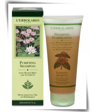 L'ERBOLARIO Cleaning hair shampoo with peppermint mint