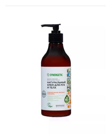 SYNERGETIC Hand and body cream natural 380 ml
