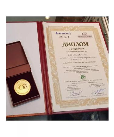 Mama Karelia Ivan tea double enzyme pressed with blueberries and Brusn - Buy Online on GoSupps.com