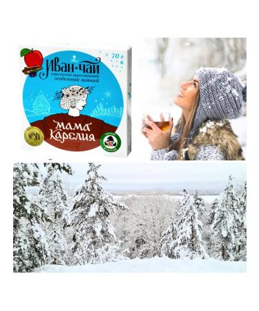 Mama Karelia Ivan tea "special winter" with an apple and cinnamon of double farms - Buy Online on GoSupps.com