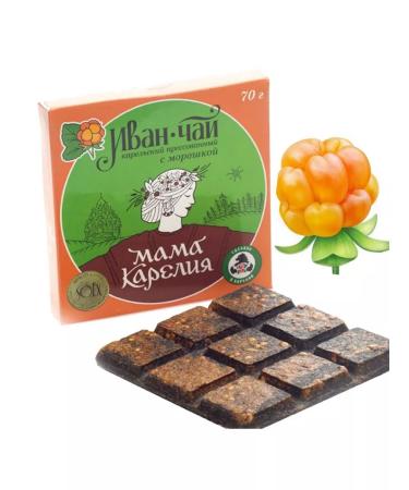 Mama Karelia Ivan-tea with a buggy of double fermentation pressed - Buy Online on GoSupps.com