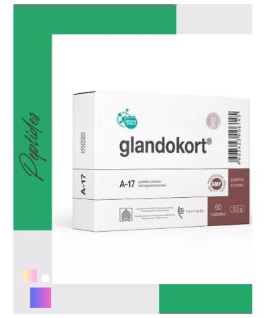 PEPTIDES 111 Glandocort 60 capsules - adrenal peptide