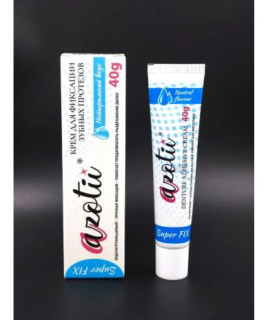 Azotii Dentures tablets + cream neutral taste - Buy Online on GoSupps.com