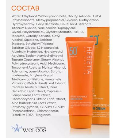 WELCOS Sunglassry waterproof face and body of Korea SPF 50 - Buy Online on GoSupps.com