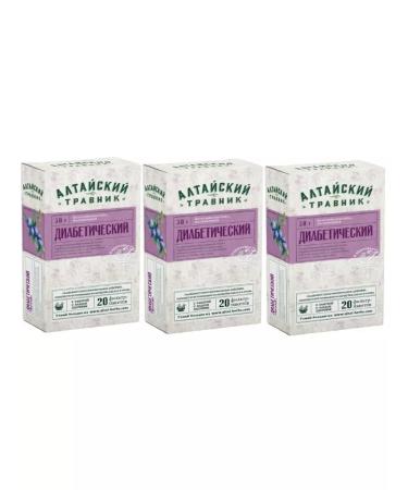 Altai herbalist Phytochis Diabetic 1.5 n20 f Pak-3pcs
