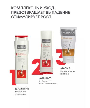 Alerana Shampoo for hair restoration is unpleasant 400 ml - Buy Online on GoSupps.com