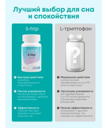 HealthIs 5 htp tripophan for sleeping vitamins - Buy Online on GoSupps.com