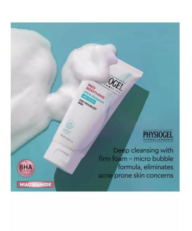 Physiogel Red Soothing Cica Balance +AC Foam