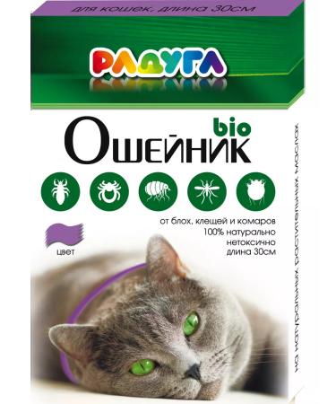 Rainbow Bio -hazelnik for cats from fleas and ticks 30cm