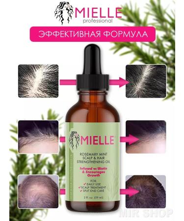 Mielle Rosemary oil for hair growth with biotin - Buy Online on GoSupps.com