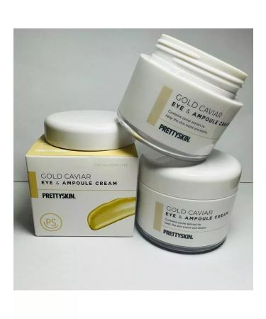 PrettySkin Smoothing face and eye cream with caviar Gold Caviar Eye - Buy Online on GoSupps.com