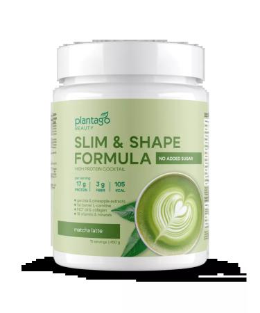 Plantago Protein cocktail for weight loss of the match-Latte 450g
