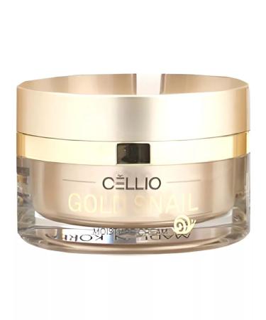 Cellio Facial cream with gold and mucin of snails 50 ml