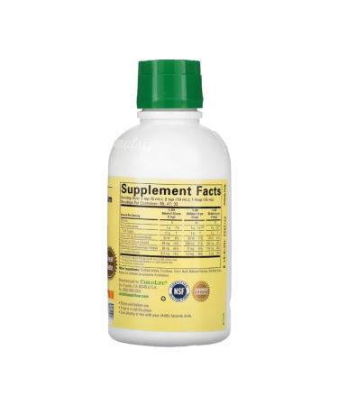 Child Life liquid calcium with magnesium orange taste 474 ml - Buy Online on GoSupps.com