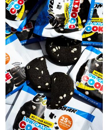 BombBar Protein cookies without sugar and flour 12pcs x 40g - Buy Online on GoSupps.com