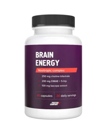 PROTEINCOMPANY Nootropic complex for the brain 60 capsules - Buy Online on GoSupps.com