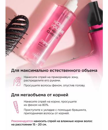 MIXIT Hair shampoo and balm spray Wow Volume - Buy Online on GoSupps.com