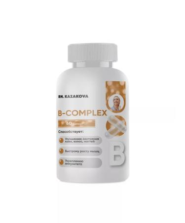 RN KAZAKOVA B vitamins (b complex) dietary supplement B 60 pieces - Buy Online on GoSupps.com