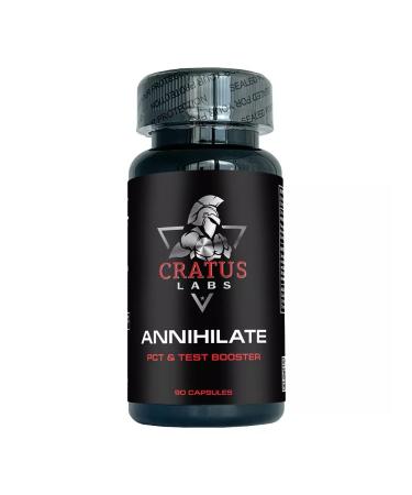 CRATUS LABS Annihilate testosterone booster 90 capsules - Buy Online on GoSupps.com