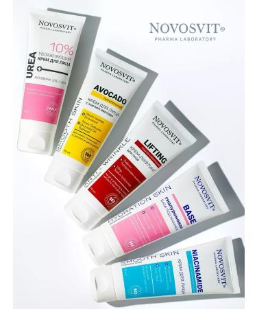 Novosvit Moisturizing facial face cream 10% - Buy Online on GoSupps.com