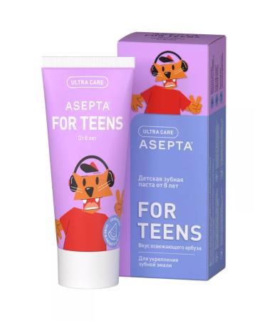 ASEPTA Toothpaste mineralization from 8 years 50 ml - Buy Online on GoSupps.com