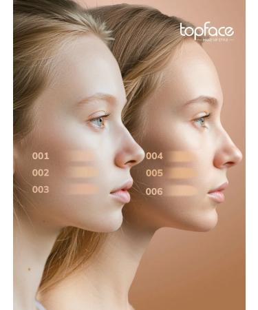 TopFace Tonal cream Ideal Sk n Tone Foundation-001 - Buy Online on GoSupps.com
