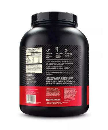 Optimum Nutrition Protein Whey cookies with cream 2270 g - Buy Online on GoSupps.com