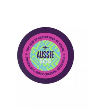 Aussie SOS hair mask Super -loaded moisturizing 450ml - Buy Online on GoSupps.com