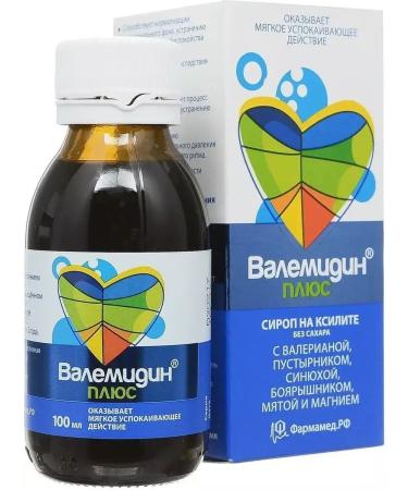 Pharmamed LLC Valemidin Plus 3 bottles of 100 ml set - Buy Online on GoSupps.com