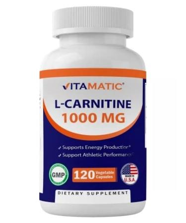 VitaMatic L-carnitin fat burner L-Carnitine 1000 Mg 120 capsules