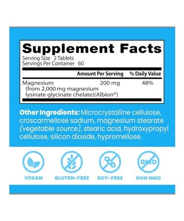 Nutricost Magnesium Chelated Glycinate - Buy Online on GoSupps.com