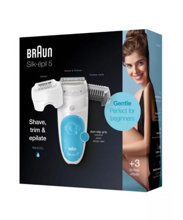 Braun Female epalator Silk-epil 5 5-605 wireless - Buy Online on GoSupps.com