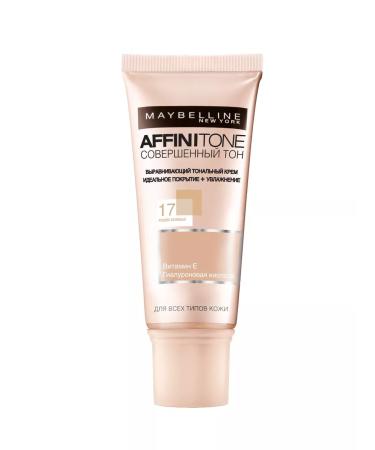 Maybelline New York Affinitone Facial Tonal Facial Cream 17 pink-beige