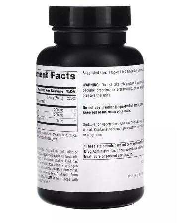 Nutricost DIM Source Naturals Dim 200 Mg 60 Tab - Buy Online on GoSupps.com