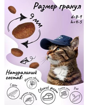 Babaka Dry food for cats with lamb and berries 8 kg - Buy Online on GoSupps.com