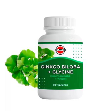 DR MYBO ginkgo biloba+glycine 90 pcs. Tablets weighing 0.5G-1UP - Buy Online on GoSupps.com