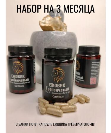 CarsNeo VHQ Ezhovik Chanceneral 4V1 with physical extract mycelium - Buy Online on GoSupps.com