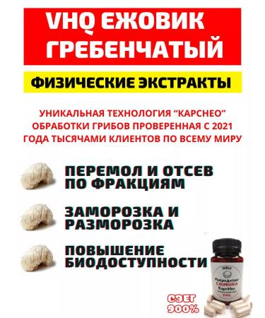 CarsNeo VHQ Ezhovik Chanceneral 4V1 with physical extract mycelium - Buy Online on GoSupps.com