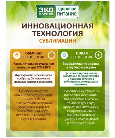 EcoLogic Tsikoria soluble sublimated with cinnamon 85g - Buy Online on GoSupps.com