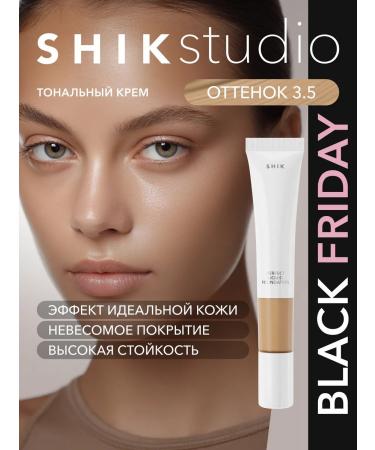 Tonal face cream matting persistent 3.5 shikstudio