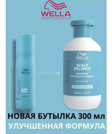 WELLA PROFESSIONALS Hair shampoo against dandruff Invigo Clean Scalp 300 ml