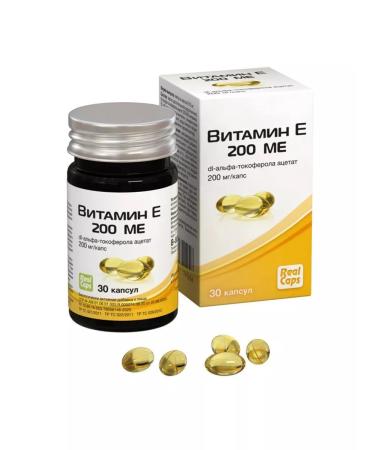 RealCaps Vitamin E 200 IU N30 caps 570mg Realli -3pcs - Buy Online on GoSupps.com