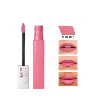 Maybelline New York Matte lipstick Super Stay Matte Ink #10 Dreamer