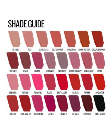 Maybelline New York Matte lipstick Super Stay Matte Ink #10 Dreamer - Buy Online on GoSupps.com