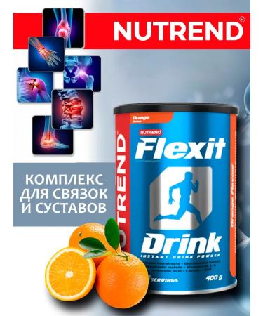 NUTREND Flexit Drink 400g chondroprotectors for orange joints
